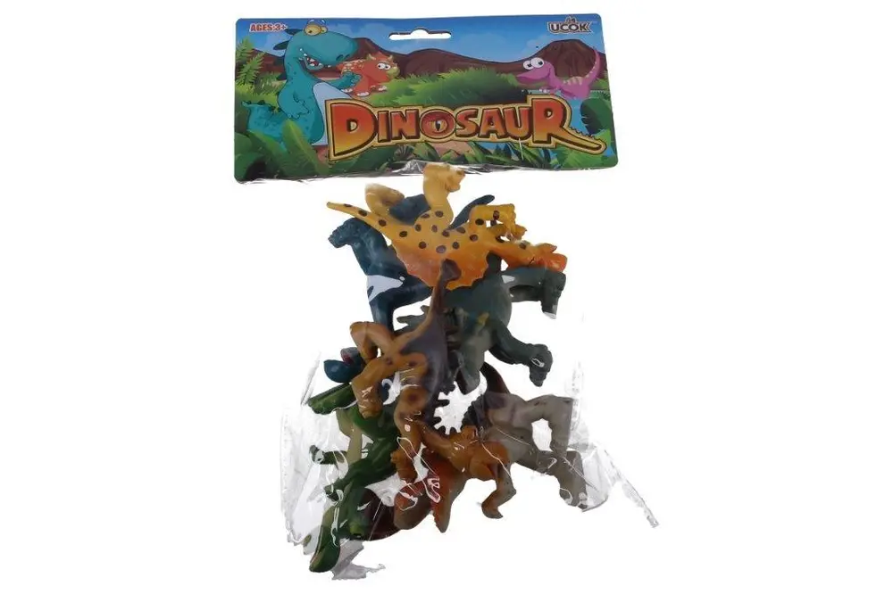 Dinosaurus sada 10cm 6ks