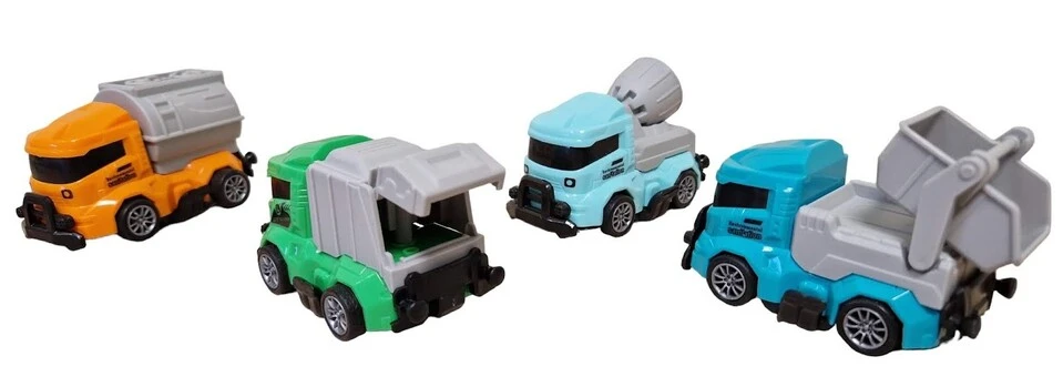Auto pracovné 9cm 4ks