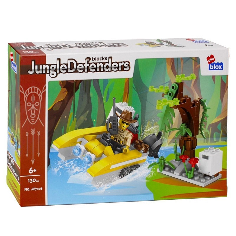 Stavebnica Alleblox Jungle 130ks