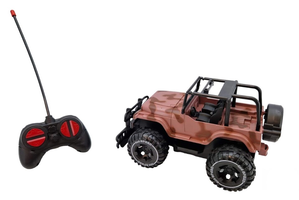 Terénne auto Jeep RC s efektmi 1:16 - náhodné