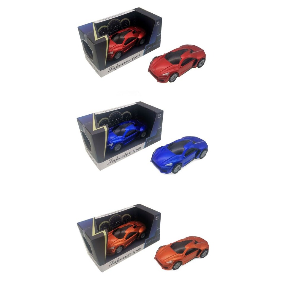 Auto na zotrvačník 16,5cm - náhodné