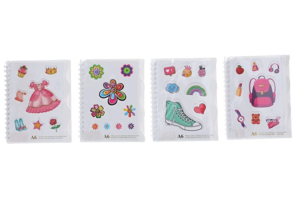 Notes linajkový špirálovy 11,5x14,5cm,50strán