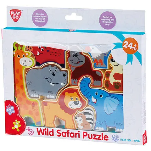 Puzzle Safari zvieratká 24x18cm