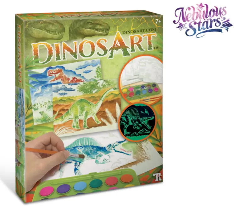 Dinosart Magický akvarel