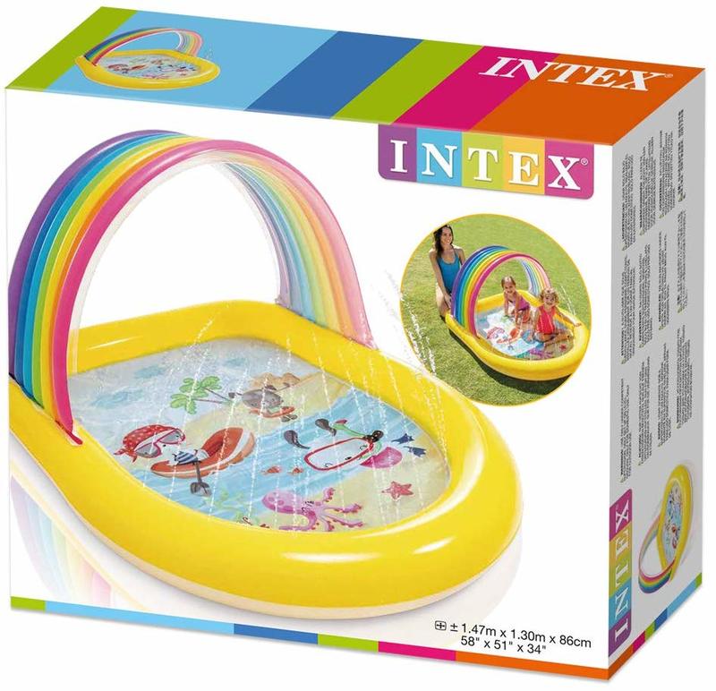 Intex 57156 Bazén so sprchou 147x130cm