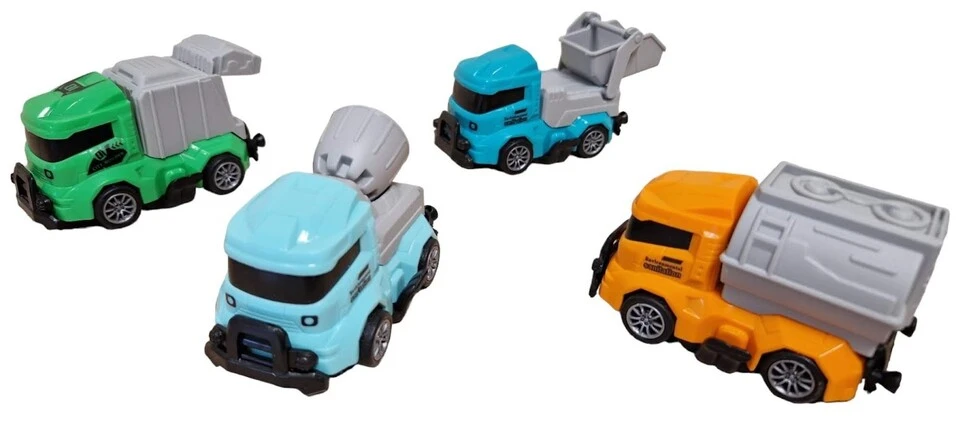 Auto pracovné 9cm 4ks