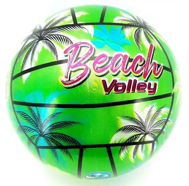 Volejbalová plážová lopta Beach Volley 3farby 21cm - náhodná