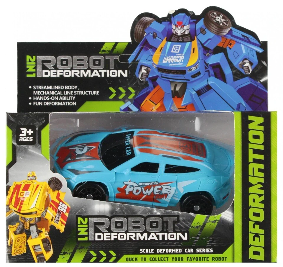 Deformačný transofrmer auto 11cm