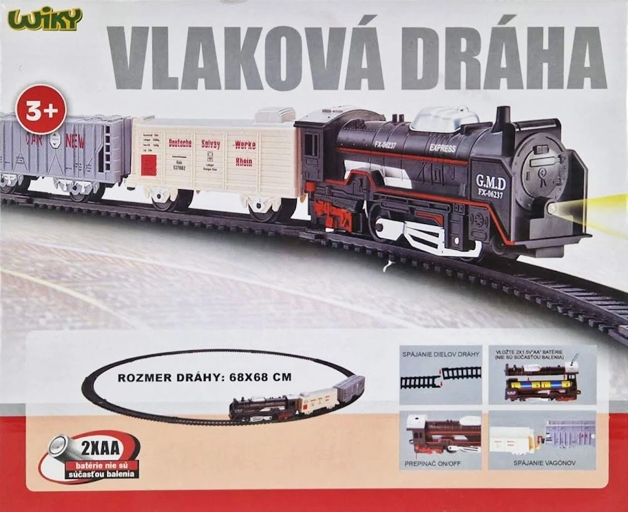 Vlak set s traťou 67cm