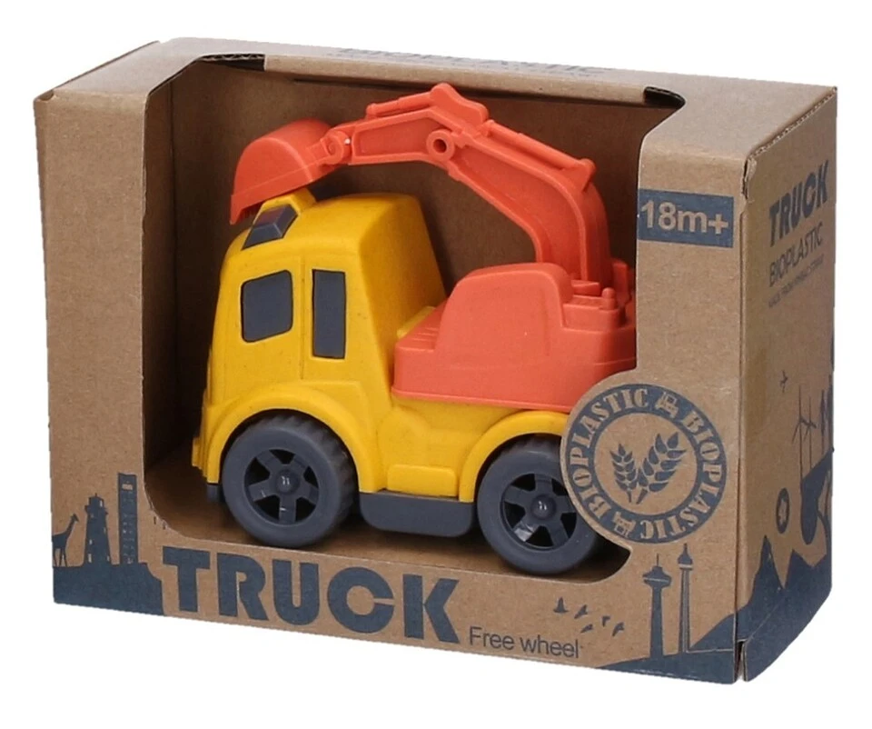 Stavebné stroje Bioplast auto 10cm