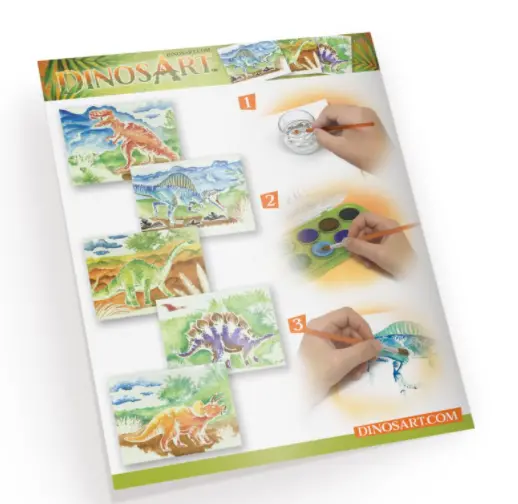 Dinosart Magický akvarel