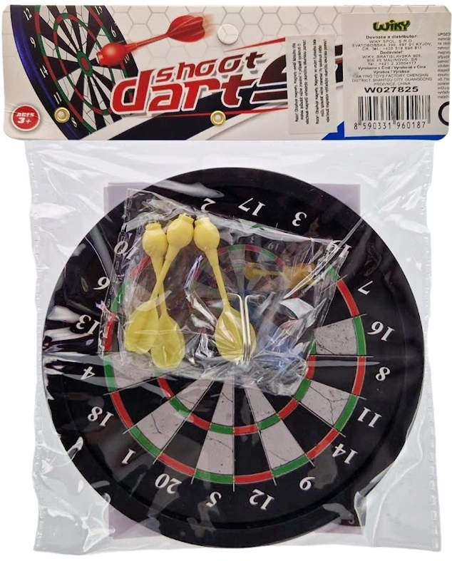 Terč magnetický 15cm obojstranný s 3 šípkami