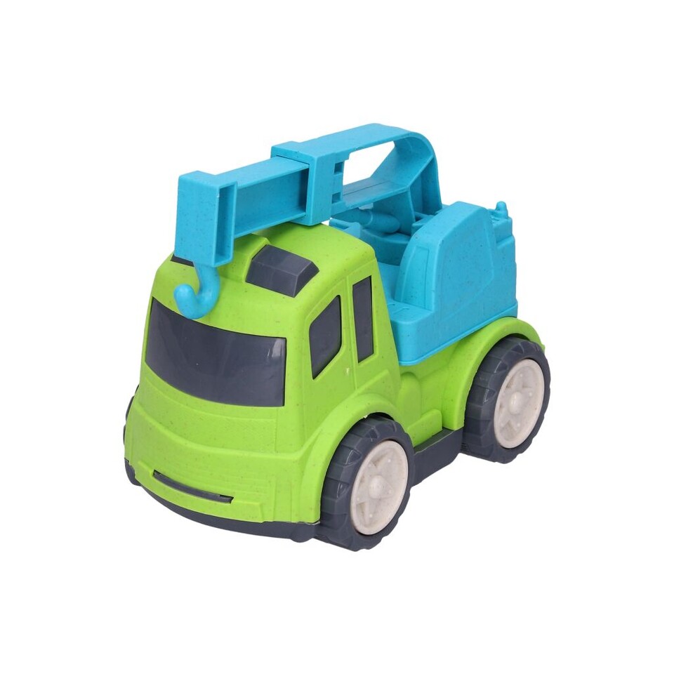 Auto bioplast stavebné stroje 17cm