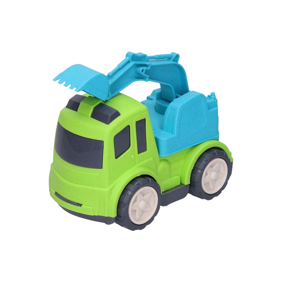 Auto bioplast stavebné stroje 17cm