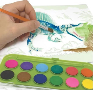 Dinosart Magický akvarel