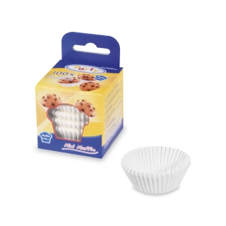 Košíčky 35x20/100ks cukrárenské biele