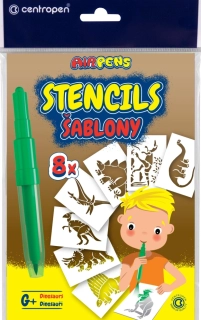 Šablóny Centropen 9996 G/8ks súprava