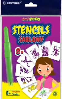 Šablóny Centropen 9996 B/8ks súprava
