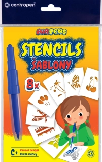 Šablóny Centropen 9996 C/8ks súprava