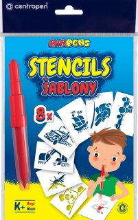 Šablóny Centropen 9996 K/8ks súprava