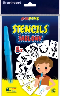 Šablóny Centropen 9996 N/8ks súprava