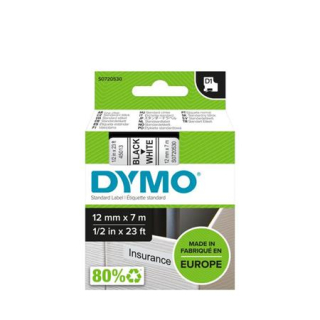 DYMO páska  D1 12mmx7m bieločierna
