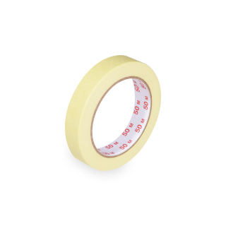 Lepiaca páska krepová 19mm/50m, žltá
