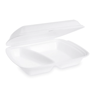 Menu box (XPS) 2dielny biely 241 x 207 x 69 mm/125ks