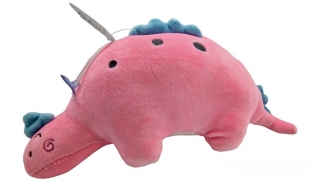 Dinosaurus plyšový 30cm - ružový