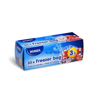 Vrecká do mrazničky  (LDPE) 3l  25x32/30ks  W
