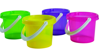 Androni Kýblik do piesku s filtrami 11cm - zelený