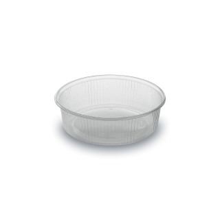 Miska (PP) okrúhla priehľadná O101mm 125ml/100ks