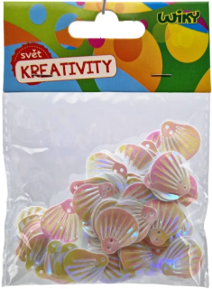 Kreatívna sada dekorácie 10g - mušle
