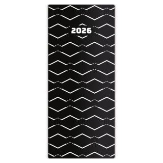 Diár 2026 mesačný vreckový NAPOLI design 3 PN01-03