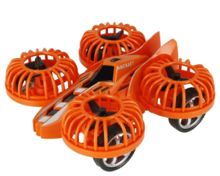 Dron na kolieska 13cm - oranžový