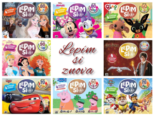 Samolepková knižka - Lepím si znova