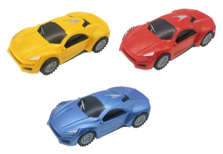 Auto na zotrvačník 16,5cm - náhodné