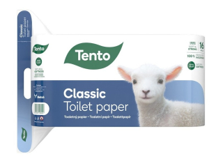 Toaletný papier TENTO Classic 16ks/3-vrstvový