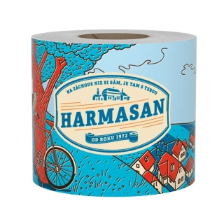 Toaletný papier HARMONY MÝVAL 30ks/400útržkov recyklovaný