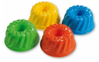Formička bábovka Androni 12cm - oranžová