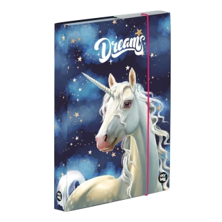 Dosky A5 školské + BOX KARTON Unicorn 1 