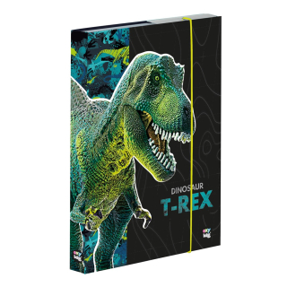 Dosky A5 školské + BOX KARTON Premium Dinosaurus