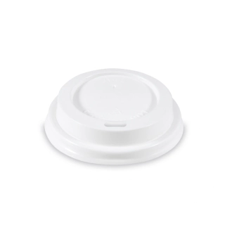 Viečko vypuklé (PS) biele O62mm/50ks