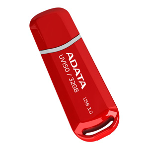 USB kľúč 32GB ADATA DashDrive Classic UV150 červenej (USB 3.0)