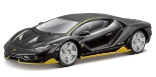 Bburago auto 1:64 mix - čierne - Lamborghini