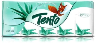 Vreckovky hygienické TENTO Soft 10x10ks 3-vrstvové