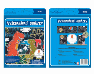 Blok vyškrabávací CONCORDE Dino