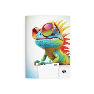 Zošit A5 544 linkovaný 40 listový CHAMELEON